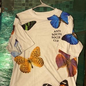 Anti Social Social Club Butterfly Shirt SS20
